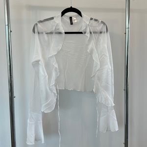 Ruffled Capelet by H&M